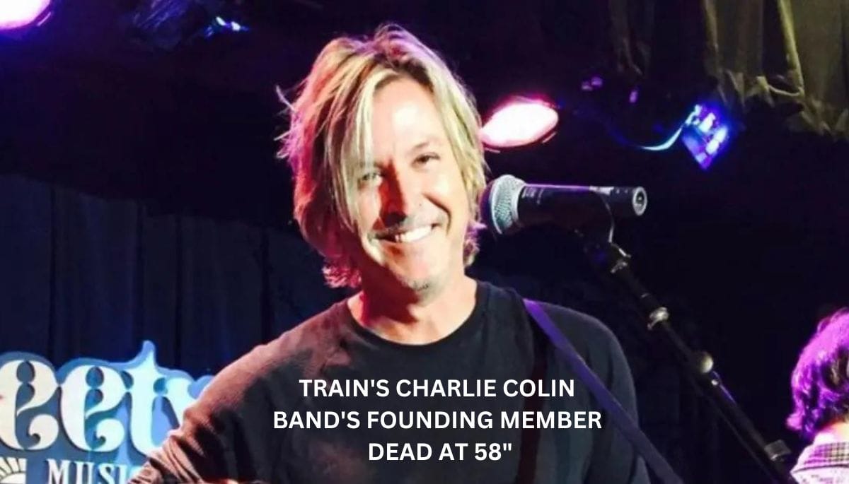 Charlie Colin, founding member of the pop-rock band Train, passed away at 58