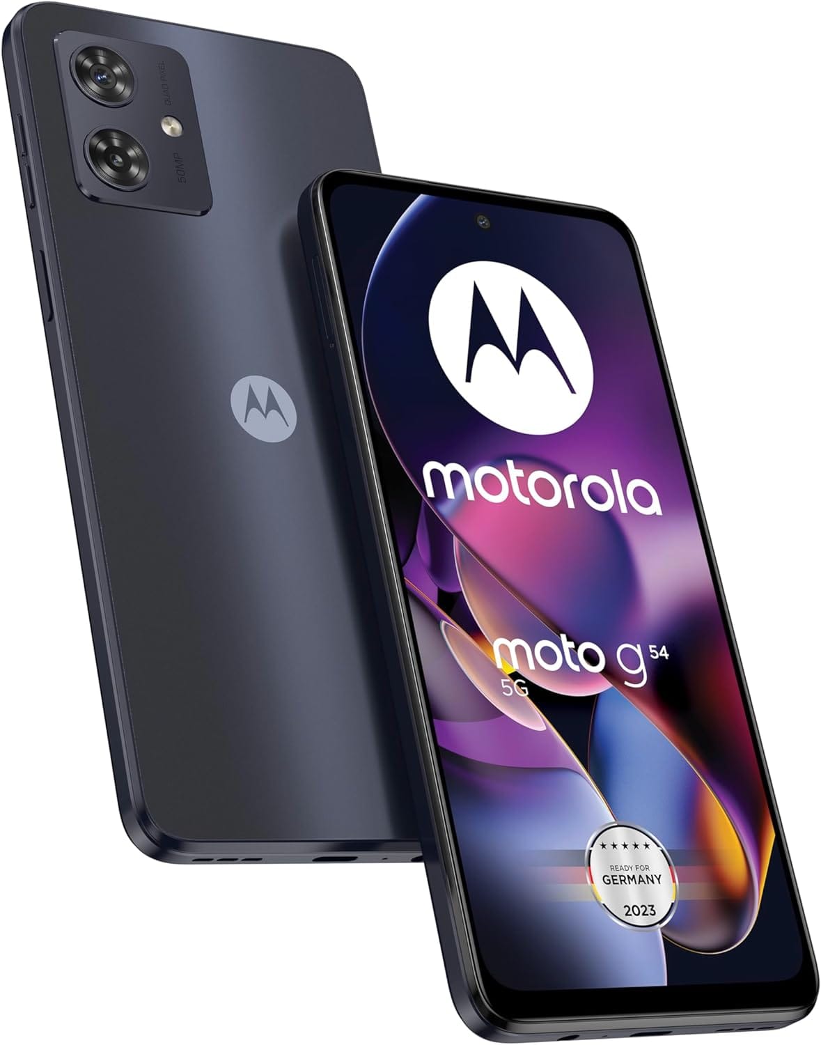 Motorola Moto G54 Twin-SIM 256GB ROM + 8GB RAM (Best GSM | Disagree CDMA) Manufacturing facility Unlocked 5G Smartphone (Middle of the night Blue) – Global Model